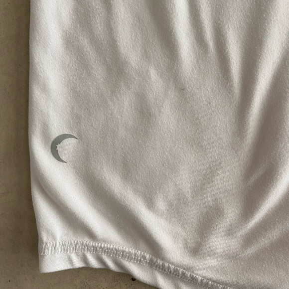 ZYIA White Effortless Tank Racerback Mesh Detail Small - Picture 4 of 4